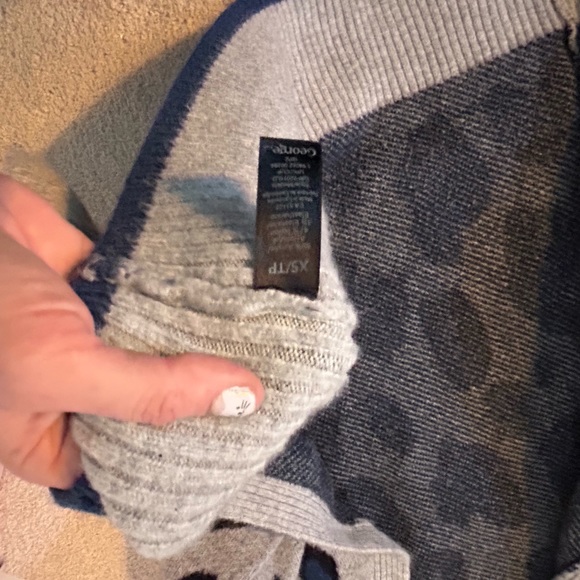 Grey leopard sweater - Picture 3 of 5